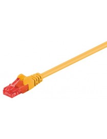 GΟOBAY καλώδιο δικτύου 68453, CAT 6 U/UTP, CCA, PVC, 2m, κίτρινο