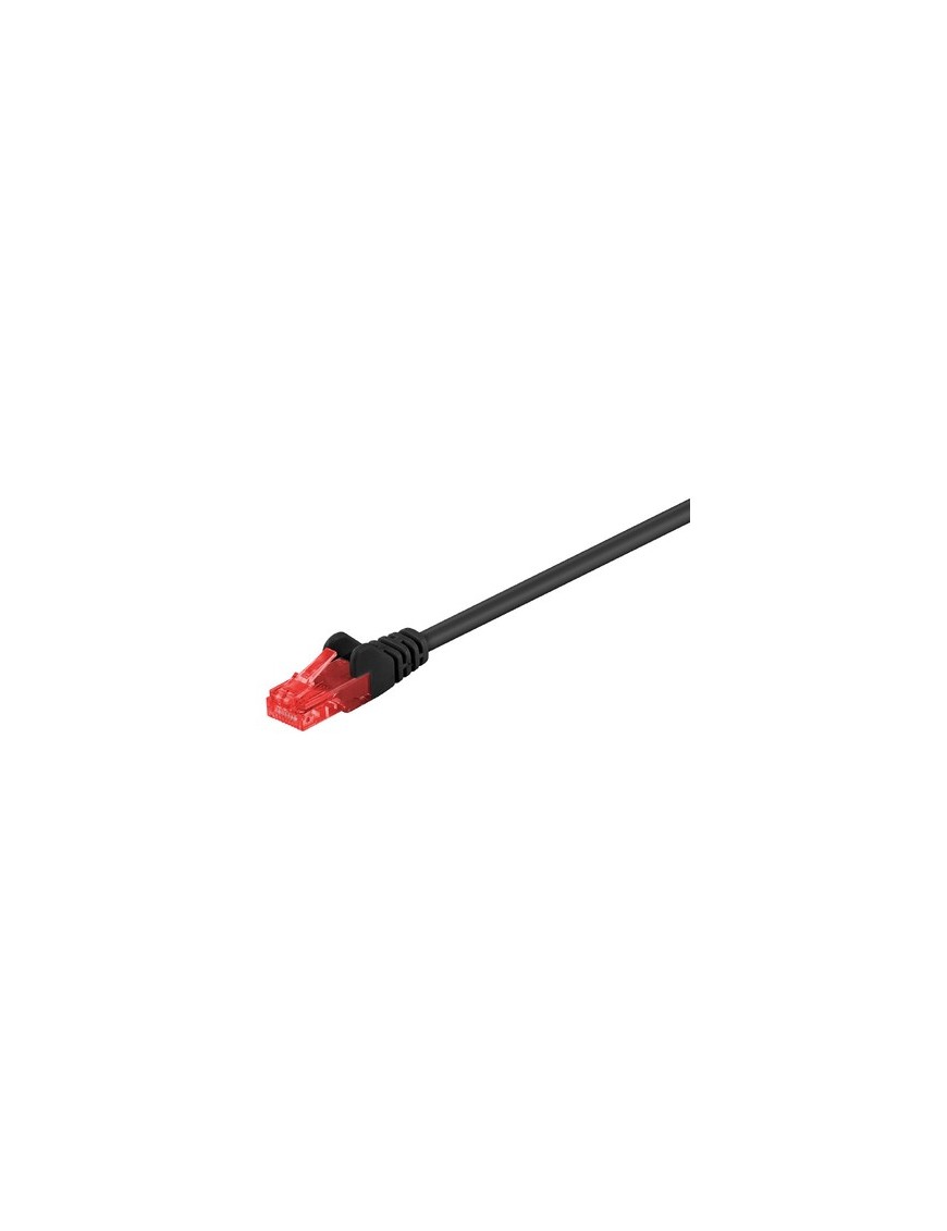 GOOBAY καλώδιο δικτύου 95667, CAT 6 U/UTP, CCA, 25m, μαύρο