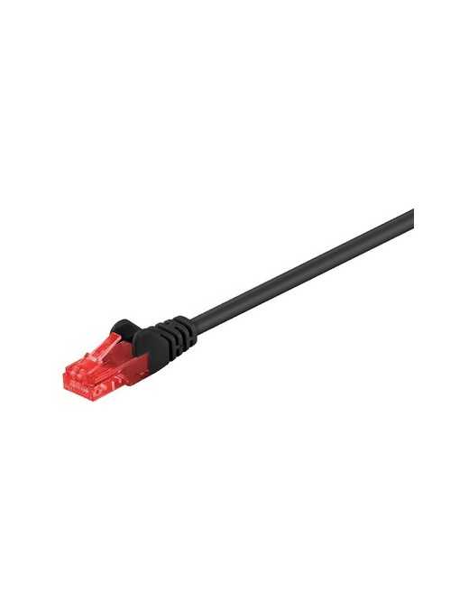 GOOBAY καλώδιο δικτύου 95667, CAT 6 U/UTP, CCA, 25m, μαύρο