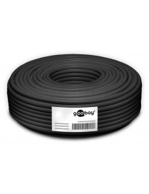 GOOBAY καλώδιο δικτύου 53867, CAT 7 S/FTP, Copper, 50m, μαύρο