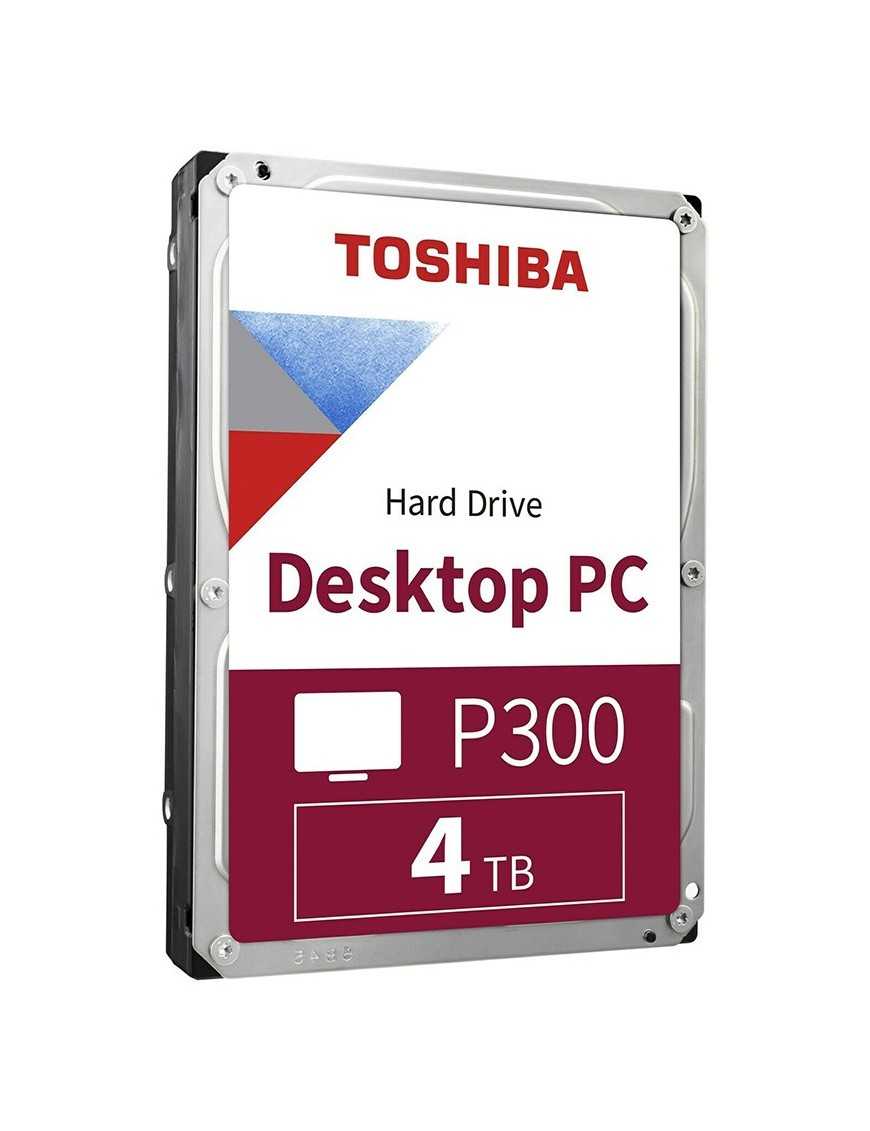 TOSHIBA Σκληρός Δίσκος P300 HDWD240, 4TB, 3.5", 128MB, 5400RPM, SATA III