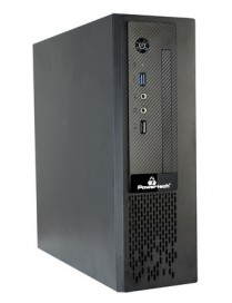 POWERTECH PC Case PT-1098 με 250W PSU, Mini-ITX, 280x93x290mm, μαύρο