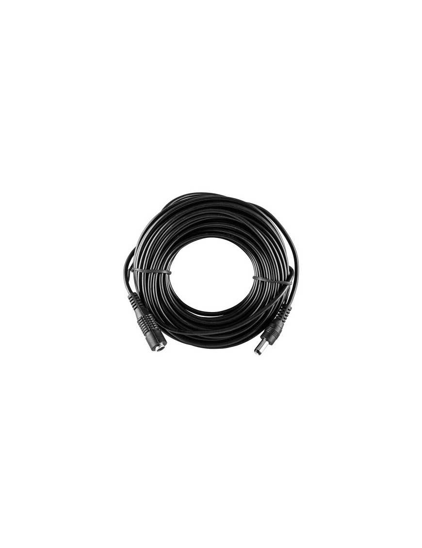 POWERTECH καλώδιο επέκτασης DC CAB-P030, 5.5 x 2.1mm, 10m, μαύρο
