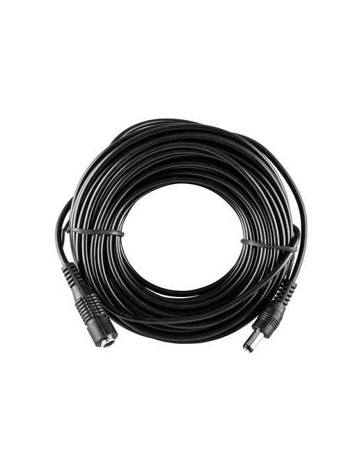 POWERTECH καλώδιο επέκτασης DC CAB-P030, 5.5 x 2.1mm, 10m, μαύρο