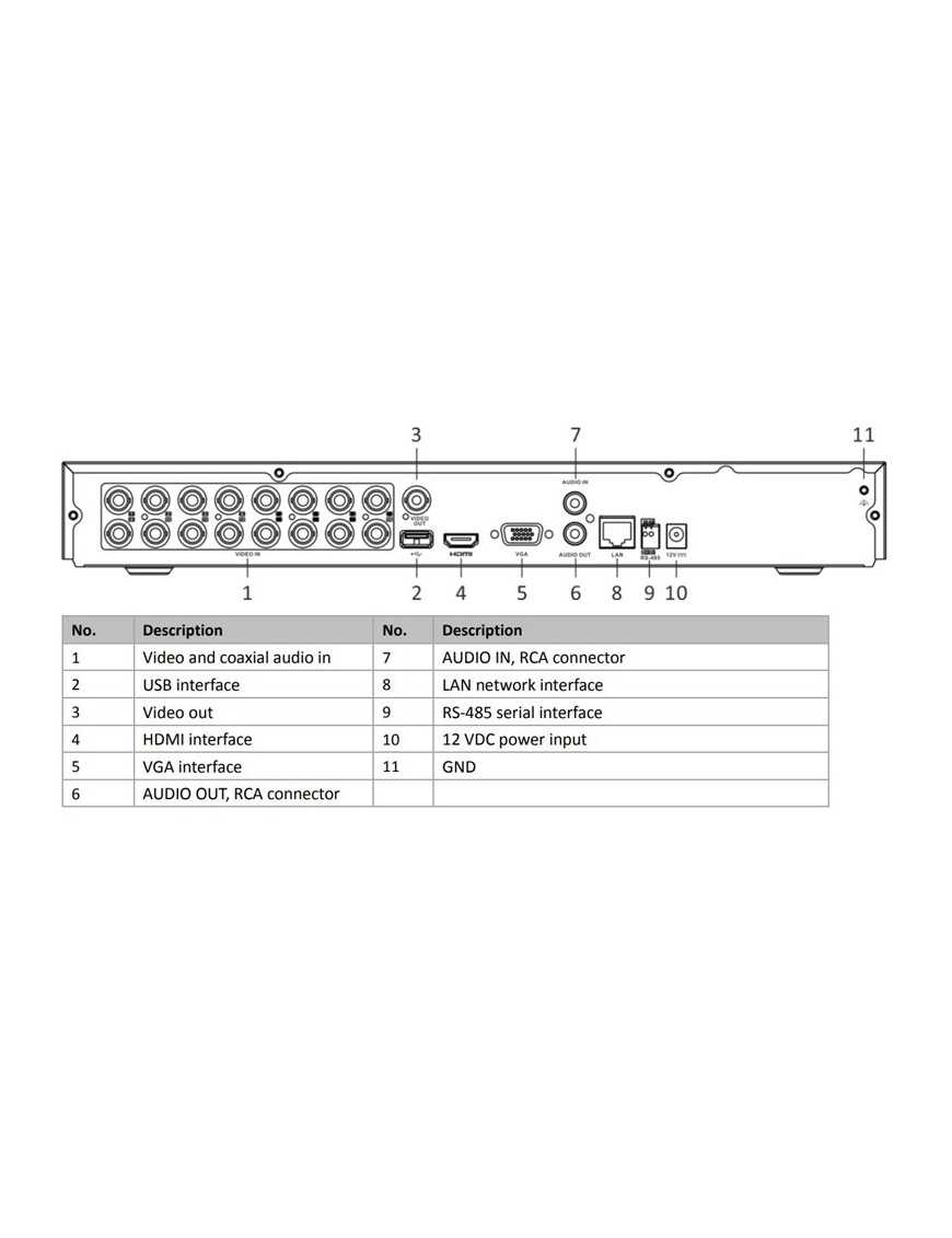 HIKVISION HIWATCH DVR υβριδικό καταγραφικό HWN-7216MH-G4 8MP, 16 κανάλια