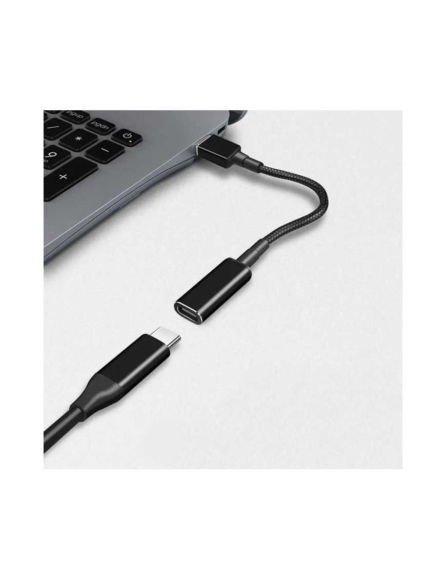 POWERTECH καλώδιο τροφοδοσίας CAB-UC077, USB-C σε slim tip Lenovo, μαύρο