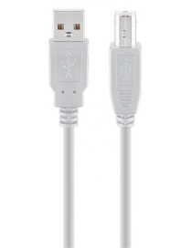 GOOBAY καλώδιο USB σε USB Type B 68712, 1.8m, 480Mbps, γκρι