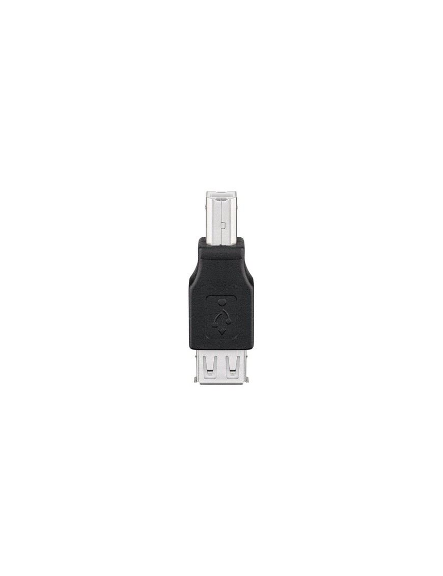 GOOBAY αντάπτορας USB σε USB Type B 50291, θηλυκό σε αρσενικό, μαύρος