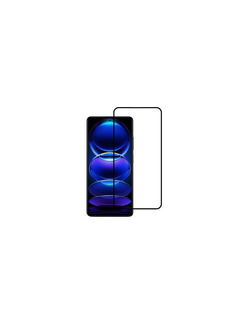 POWERTECH tempered glass 5D, full glue, Xiaomi Redmi Note 12/5G, μαύρο