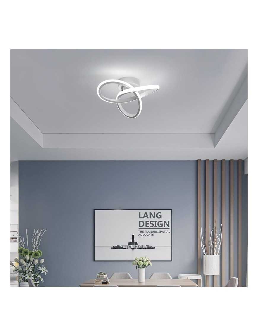 POWERTECH LED φωτιστικό οροφής HLL-0114, 18W, 4000K, 26x26x12cm, λευκό