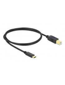 DELOCK καλώδιο USB-C σε USB Type B 83601, 1m, μαύρο