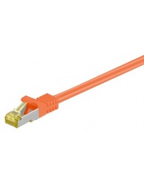 GOOBAY καλώδιο S/FTP CAT 7 91570, AWG 26/7, copper, 0.25m, πορτοκαλί