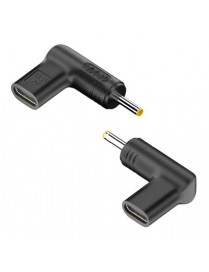 POWERTECH αντάπτορας τροφοδοσίας YX-19, USB-C σε Asus 2.5x0.7mm, μαύρος