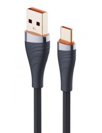 LDNIO καλώδιο USB-C σε USB LS691, 30W, 1m, γκρι