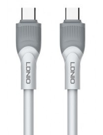 LDNIO καλώδιο USB-C σε USB-C LC602C, 100W PD, 2m, γκρι