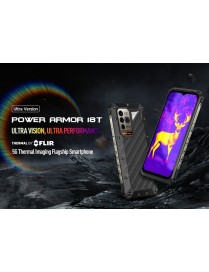 ULEFONE smartphone Power Armor 18T Ultra, 5G, 6.58" 12/512GB, μαύρο