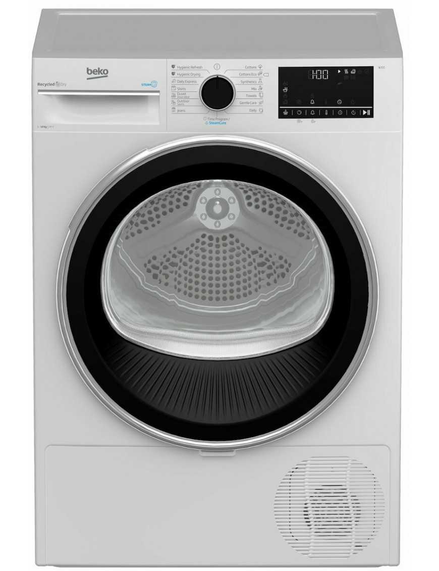 Beko B3T60230 Στεγνωτήριο 10kg A++ με Αντλία Θερμότητας