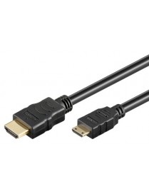 GOOBAY καλώδιο HDMI σε HDMI Mini 31933 με Ethernet, 4K/30Hz, 3m, μαύρο