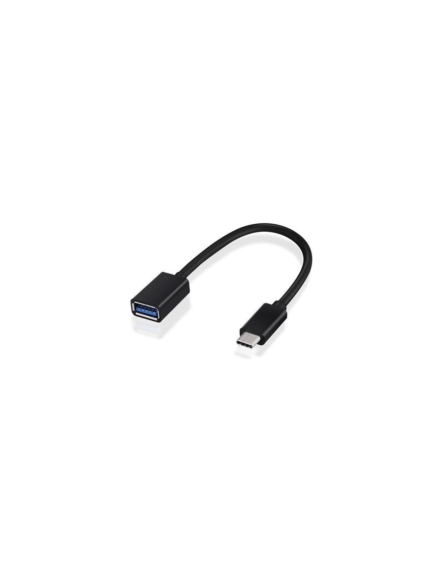 POWERTECH καλώδιο USB-C σε USB 3.1 CAB-UC016, OTG, 5Gbps, 0.20m, μαύρο
