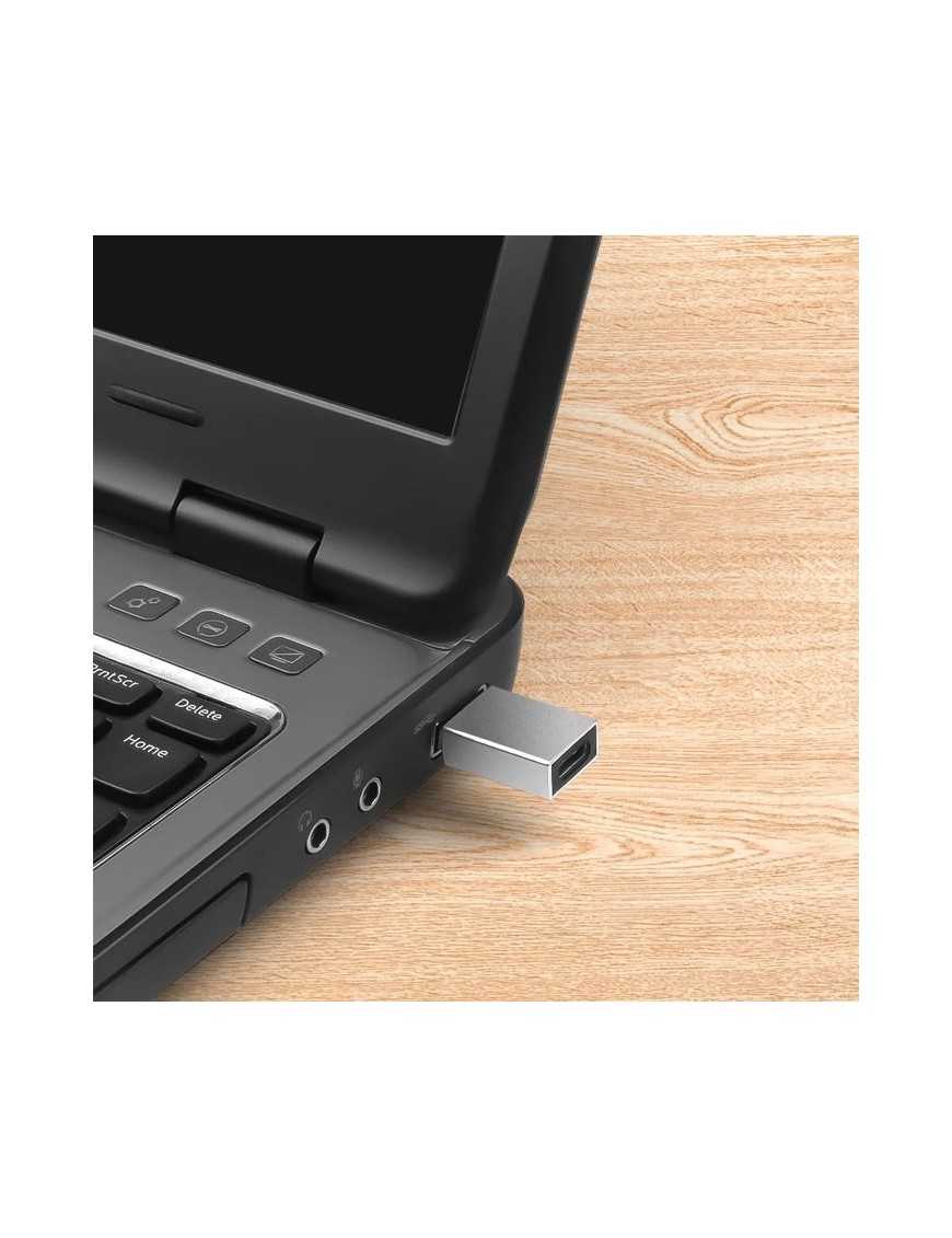 POWERTECH αντάπτορας USB 3.0 σε USB-C PTH-063, 5Gbps, ασημί