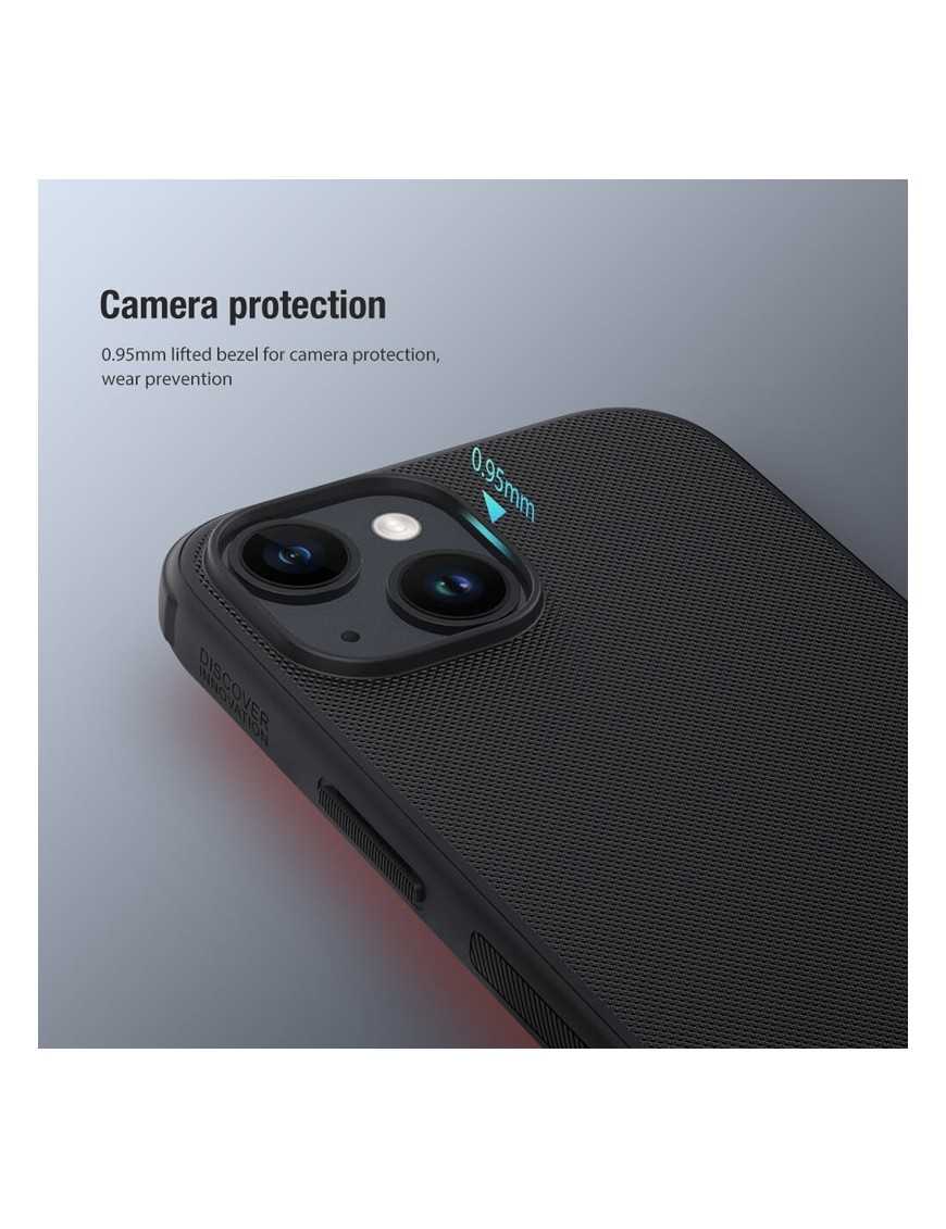 NILLKIN θήκη Super Frosted Shield Pro για iPhone 15, μαύρη