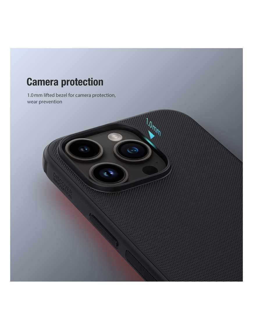 NILLKIN θήκη Super Frosted Shield Pro για iPhone 15 Pro, μαύρη