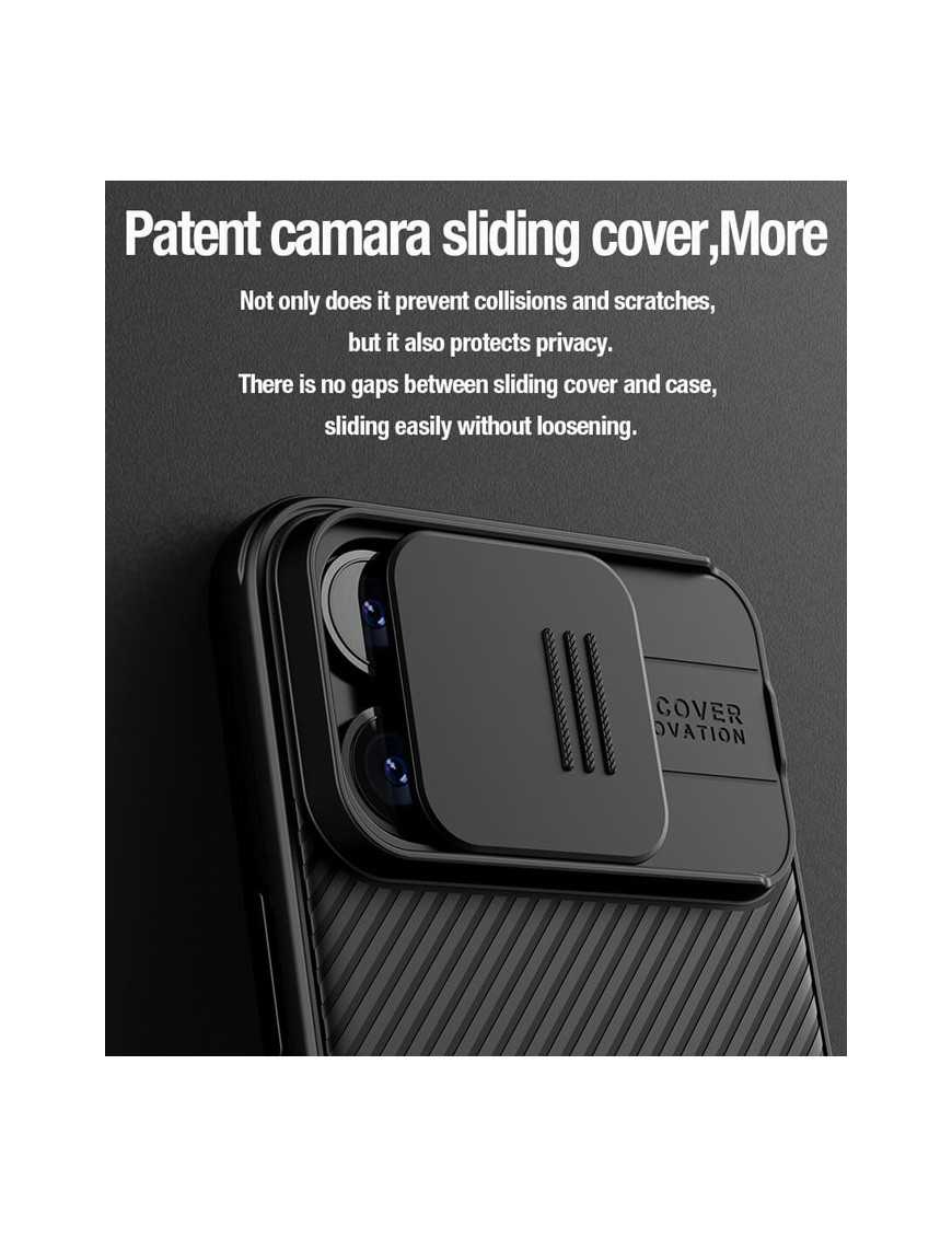 NILLKIN θήκη CamShield Pro για iPhone 15 Pro Max, μαύρη