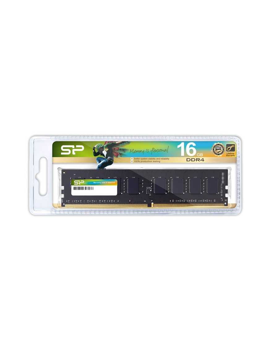 SILICON POWER μνήμη DDR4 UDIMM SP016GBLFU320X02, 16GB, 3200MHz, CL22