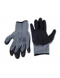 AMIO Αντιολισθητικά γάντια εργασίας DRAGON REK8, γκρι-μαύρο