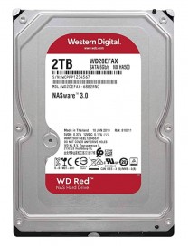 WD Red NAS σκληρός δισκος WD20EFAX 2TB 3.5", 256MB cache, 5400RPM, 6Gb/s
