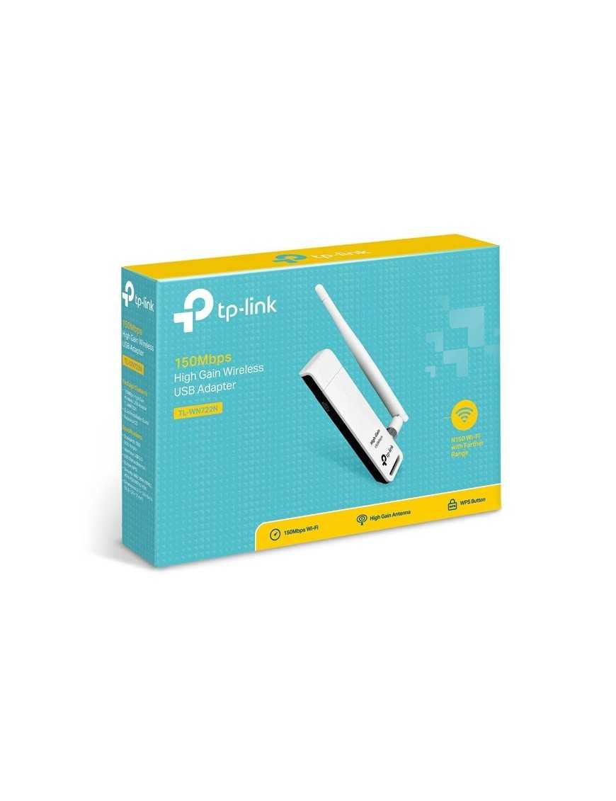 TP-LINK ασύρματος USB αντάπτορας δικτύου TL-WN722N, 150Mbps, Ver. 3.2