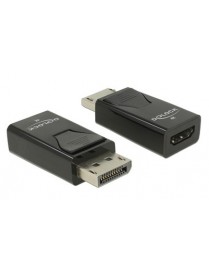 DELOCK αντάπτορας DisplayPort σε HDMI 66234, 4K/30Hz, Passive, μαύρος