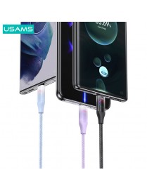 USAMS καλώδιο USB-C σε USB US-SJ636, 66W, 1.2m, μαύρο