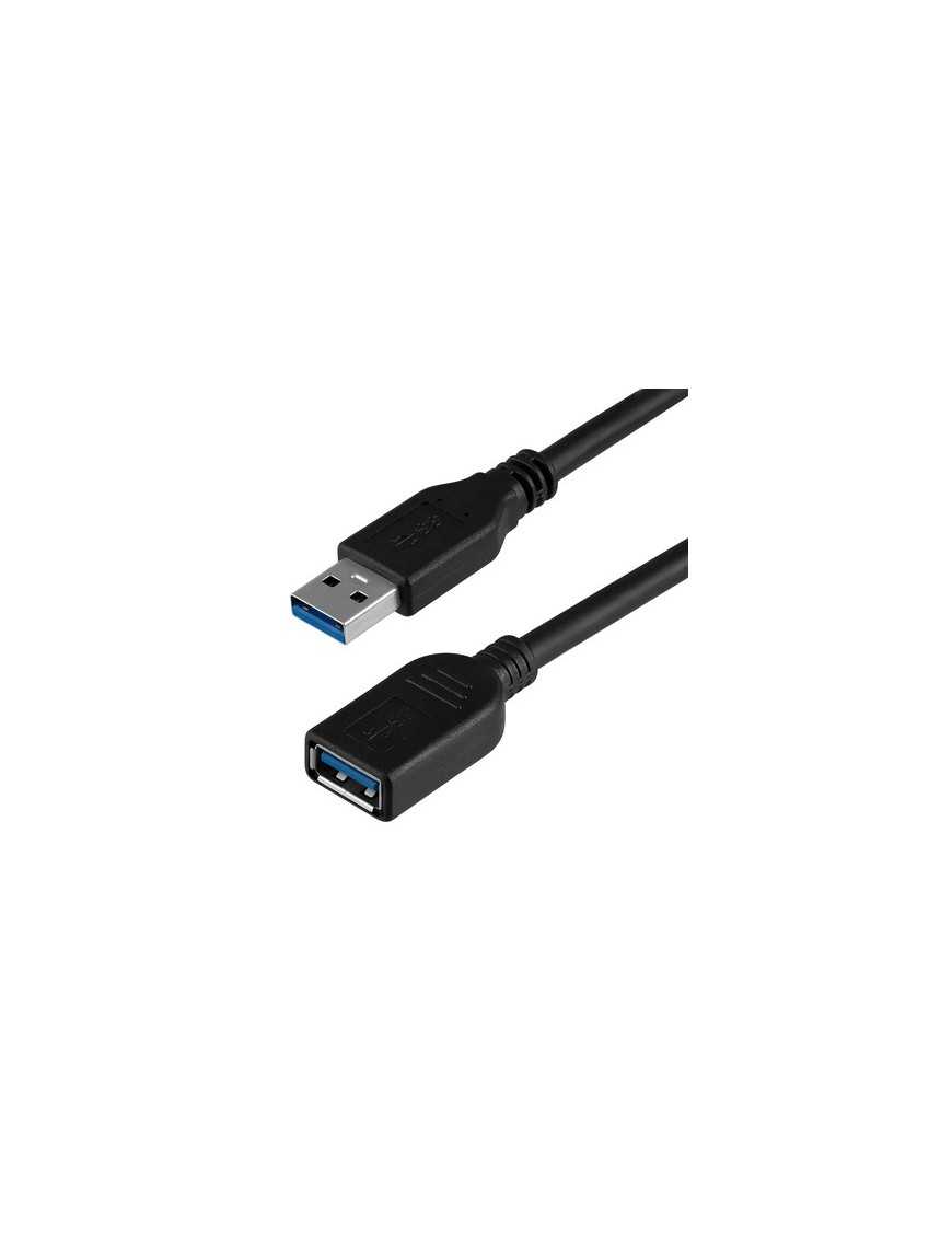 POWERTECH καλώδιο προέκτασης USB CAB-U123, 5Gbps, 1.5m, μαύρο