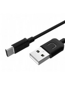 USAMS καλώδιο USB σε USB-C US-SJ099 U-Turn, 10.5W, 1m, μαύρο