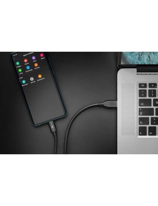 GOOBAY καλώδιο USB σε USB-C 71221, 15W, 5Gbps, 2m, μαύρο