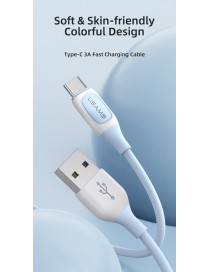 USAMS καλώδιο USB-C σε USB US-SJ596, 15W, 1m, μαύρο