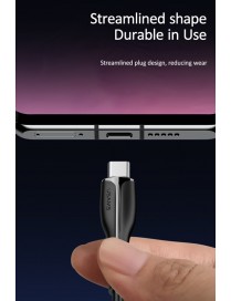 USAMS καλώδιο USB-C σε USB US-SJ372, 10W, 1m, λευκό