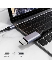 CABLETIME καλώδιο USB-C σε DisplayPort CT-CMDP2, 4K/30Hz, 1.2m, μαύρο