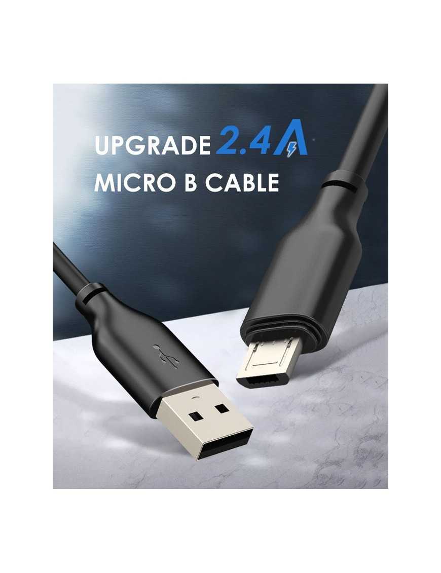 CABLETIME καλώδιο micro USB σε USB CT-05G, 12W, 480Mbps, 2m, μαύρο