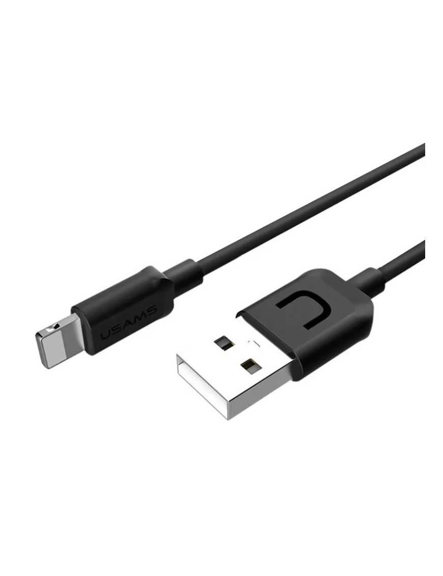 USAMS καλώδιο Lightning σε USB US-SJ097, 10.5W, 1m, μαύρο