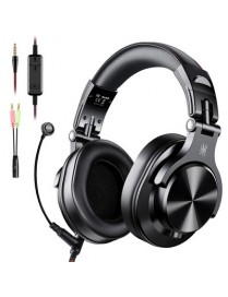 ONEODIO gaming headset Fusion A71M, 6.35mm & 3.5mm, Hi-Res, 40mm, μαύρο