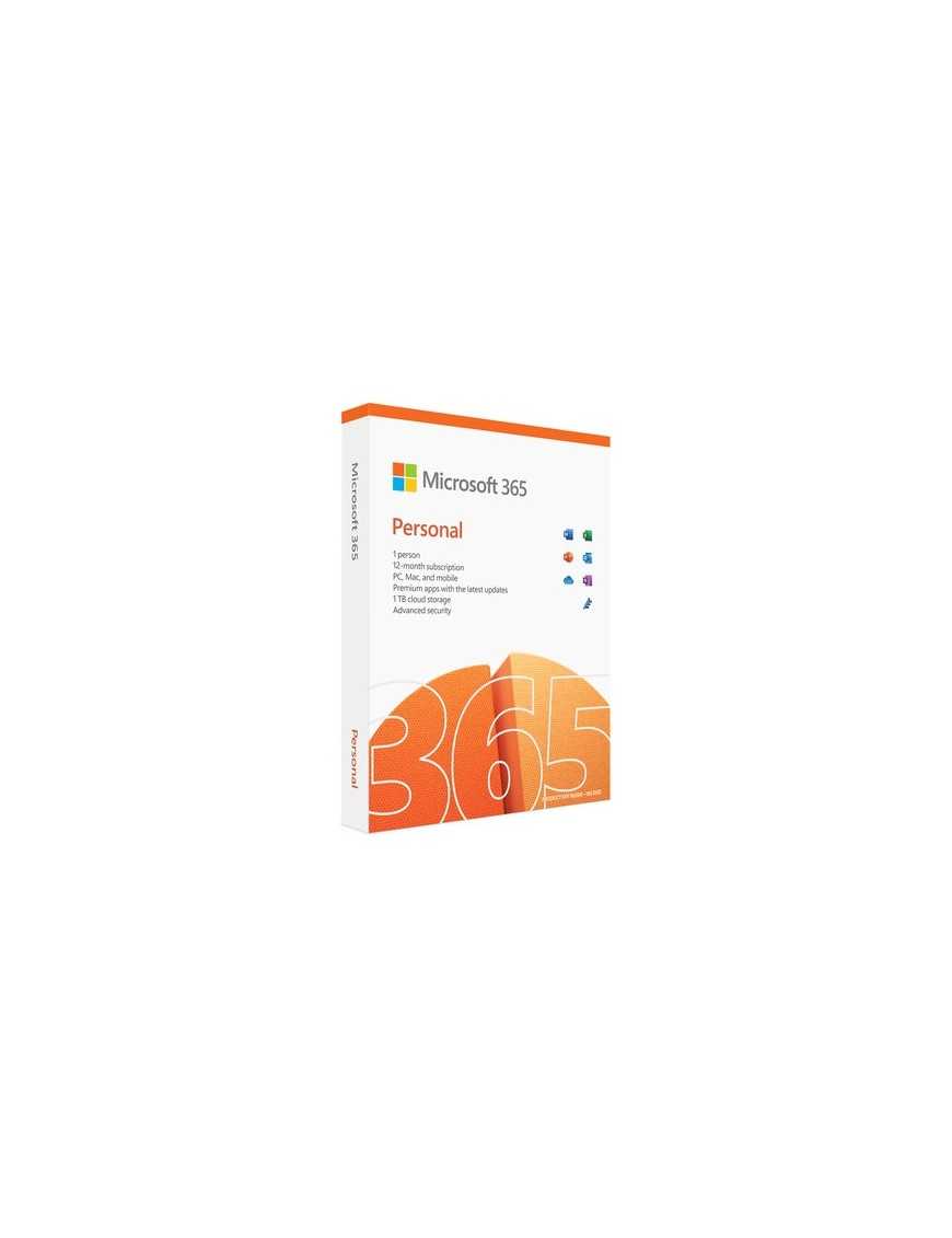 MICROSOFT Office 365 Personal QQ2-00989, English, medialess P8, 1 έτος