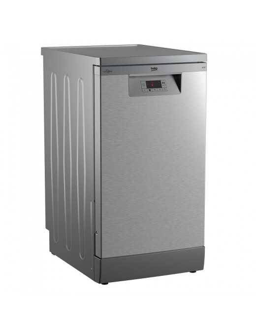 Beko BDFS15020X Ελεύθερο Πλυντήριο Πιάτων για 10 Σερβίτσια Inox