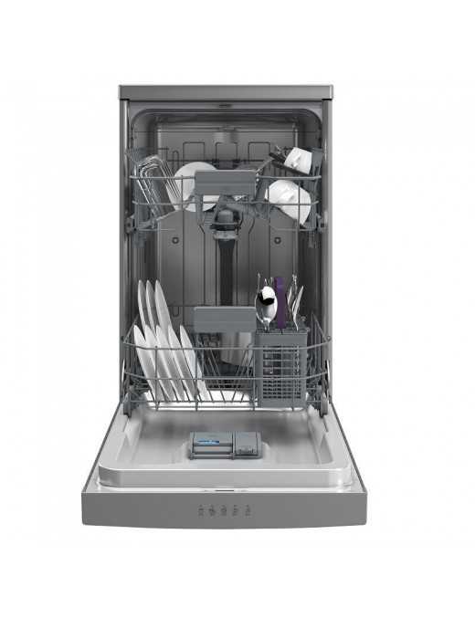 Beko BDFS15020X Ελεύθερο Πλυντήριο Πιάτων για 10 Σερβίτσια Inox