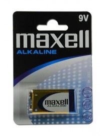 MAXELL αλκαλική μπαταρία 6LR61M/9V, 1τμχ