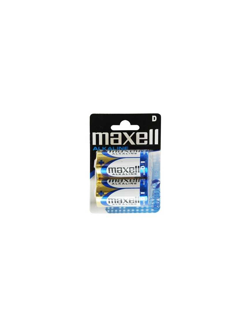 MAXELL αλκαλικές μπαταρίες LR20/D, 1.5V, 2τμχ