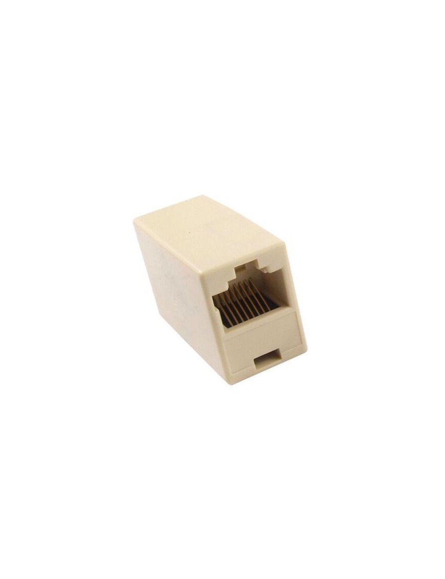 POWERTECH RJ45 εξάρτημα UTP μούφα CAB-N040, θηλυκό/θηλυκό, 8p8c, λευκό