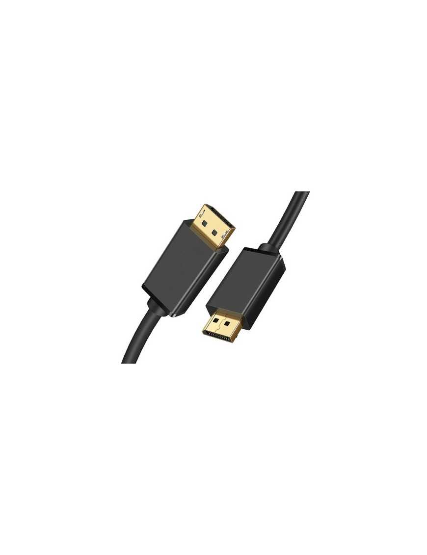 POWERTECH καλώδιο DisplayPort 1.4 CAB-DP040, 8K/60Hz, 2m, μαύρο
