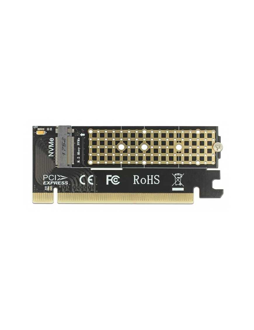 DELOCK Κάρτα Επέκτασης PCIe x16 σε NVMe M.2 Key M